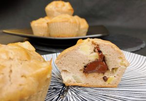 Apfel-Marzipan-Muffins mit Überraschungskern